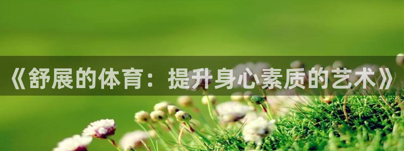 64体育：《舒展的体育：提升身心素质的艺术》